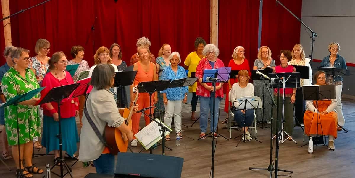 Stage de chant choral Musiques du monde pour choeur de femmes - Etel juillet 2023