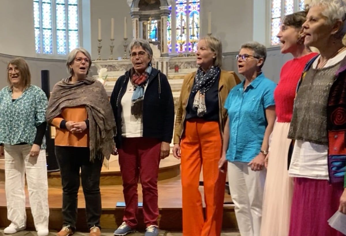 ensemble vocal Lumea, Etables/mer, dir. Anne Le Bot - concert juin 2024
