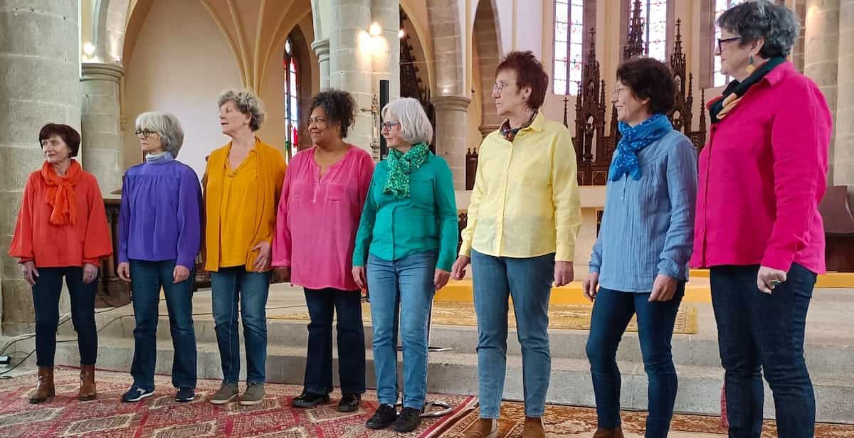 ensemble vocal Song St Brieuc, dir. Anne Le Bot, concert avril 2024